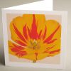 Greetings Cards - open-yellow-tulip - smooth