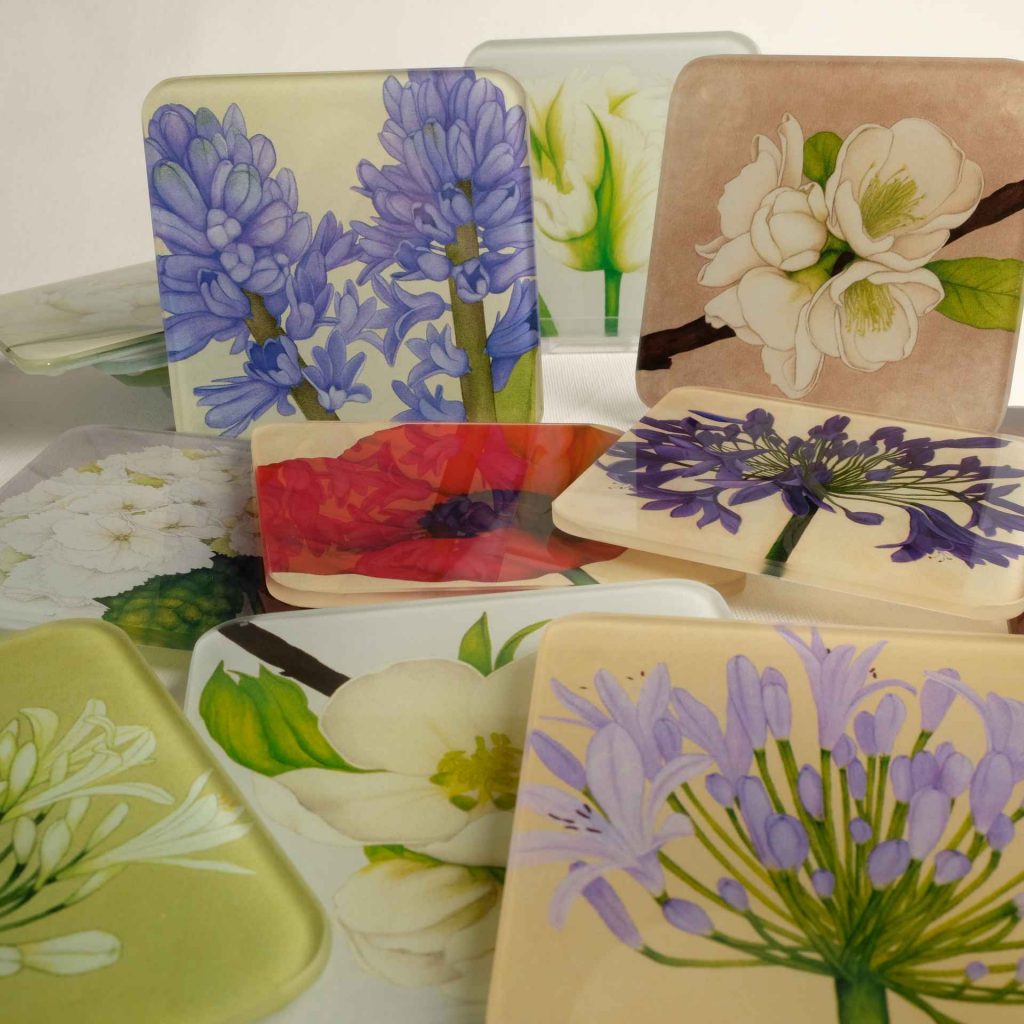 Square Glass Coaster Jaci Hogan Art