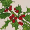 Square Melamine Table Mat - holly