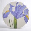 Round Melamine Table Mat - dutch-iris