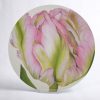 Round Melamine Coaster - greenwave-tulip