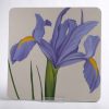 Square Melamine Coaster - dutch-iris