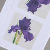 T-Towel - 100% Linen - dark-purple-iris