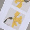 T-Towel - 100% Linen - daffodil