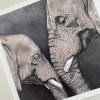 Wildlife Greeting Cards - elephant-and-baby - smooth (150x15)